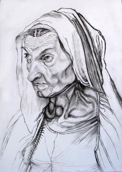 Portrait mère de A. Dürer