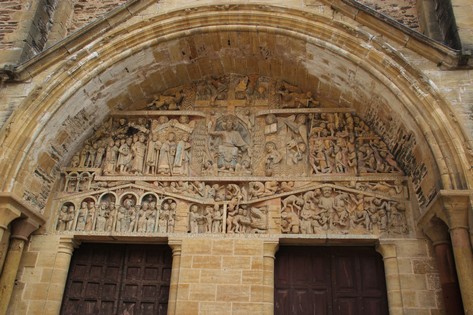 Conques - tympan