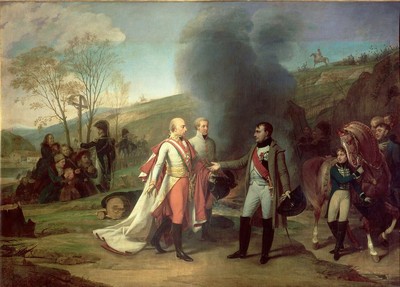 Napoleon et François II d'Autriche à Austerlitz