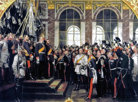 Proclamation de l'Empire à Versailles 1871
