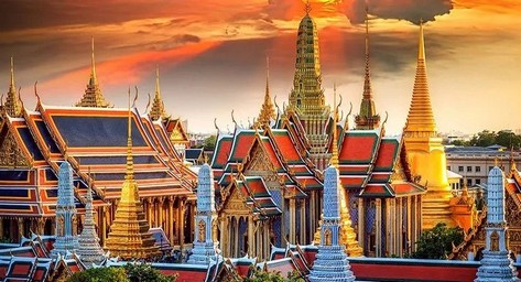 grand palace Bangkok Tha&iuml;lande